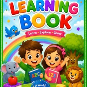 My First Learning Book for Kids Ages 2-5 | ABC, Numbers, Colors & Fun Activities