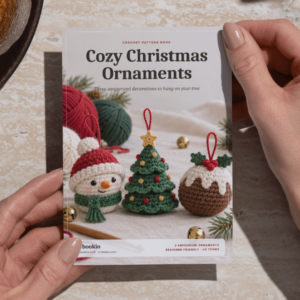 Cozy Christmas Ornaments – Crochet Amigurumi Pattern Book (PDF)