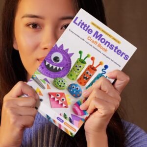 Little Monsters Craft Book – 6 Kids Crafts + Printable Monster Kit (PDF)