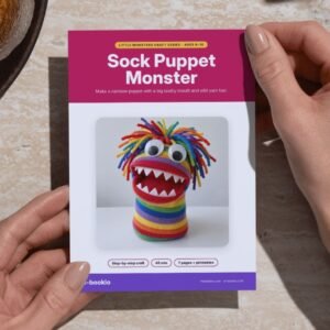Sock Puppet Monster – Kids Monster Craft (PDF)